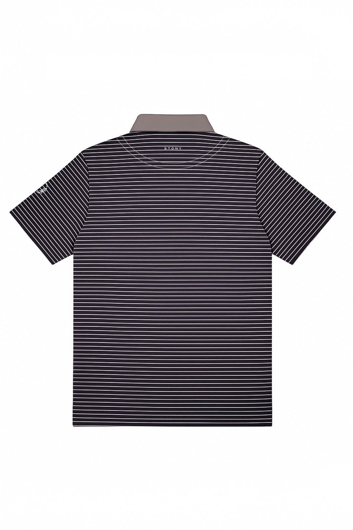 Origin Polo - Midnight Drive Stripes