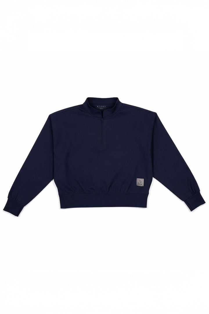 Sierra Zip Crewneck