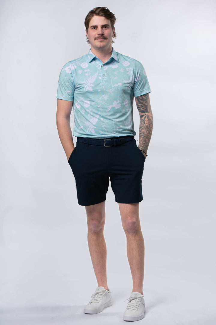 Sunlit Polo - Cyan
