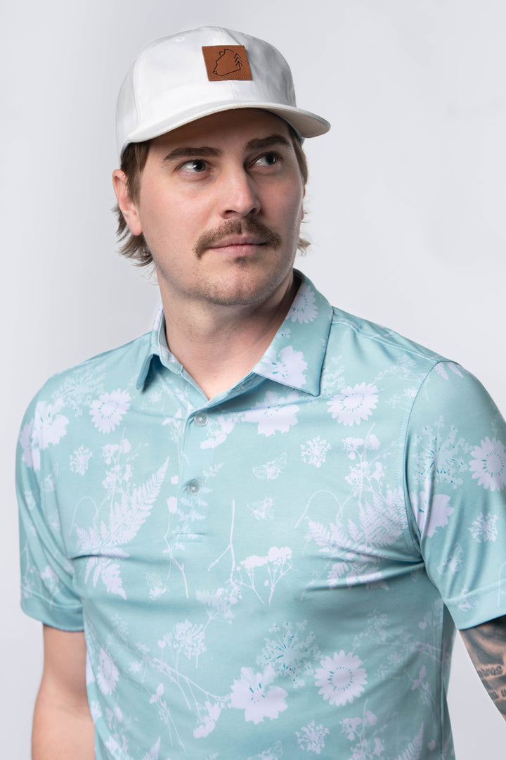 Sunlit Polo - Cyan