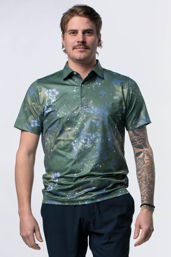 Artist Approach -Blueberry Fields Polo