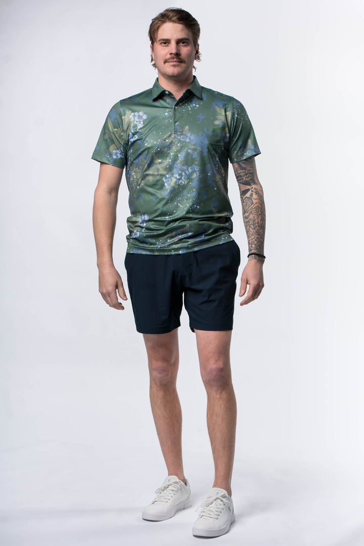 Artist Approach -Blueberry Fields Polo