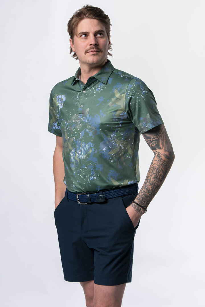 Artist Approach -Blueberry Fields Polo