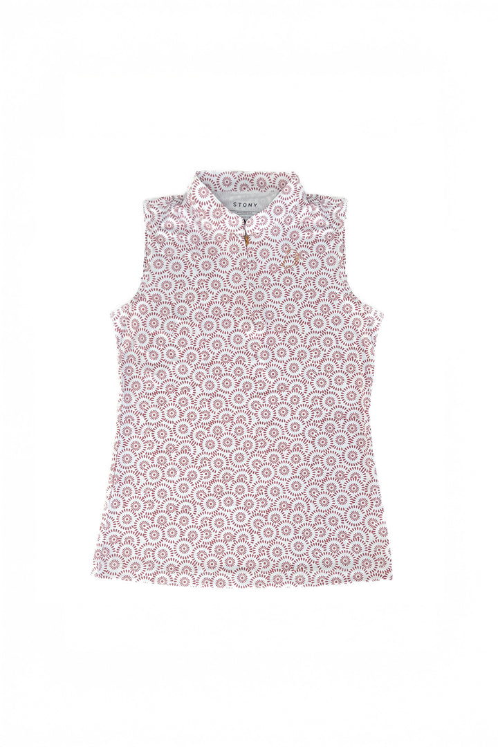 Fanori Zip Mock Neck