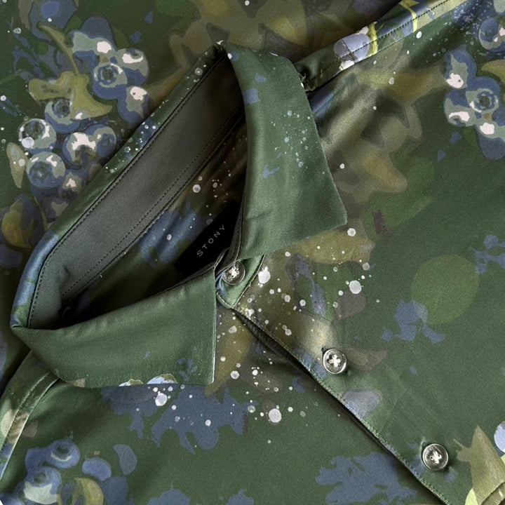 Artist Approach -Blueberry Fields Polo