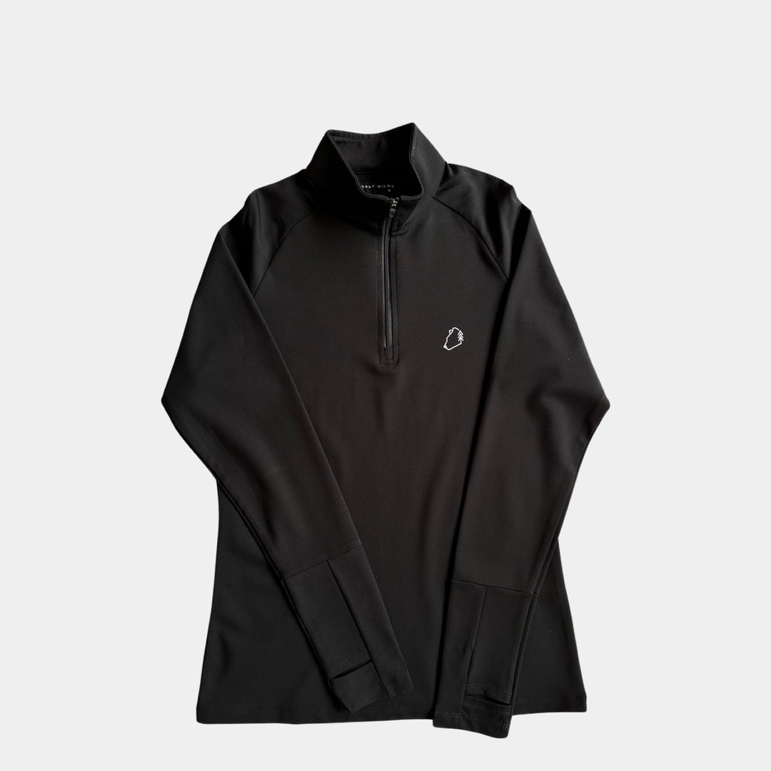 Solstice 1/4 Zip - Onyx