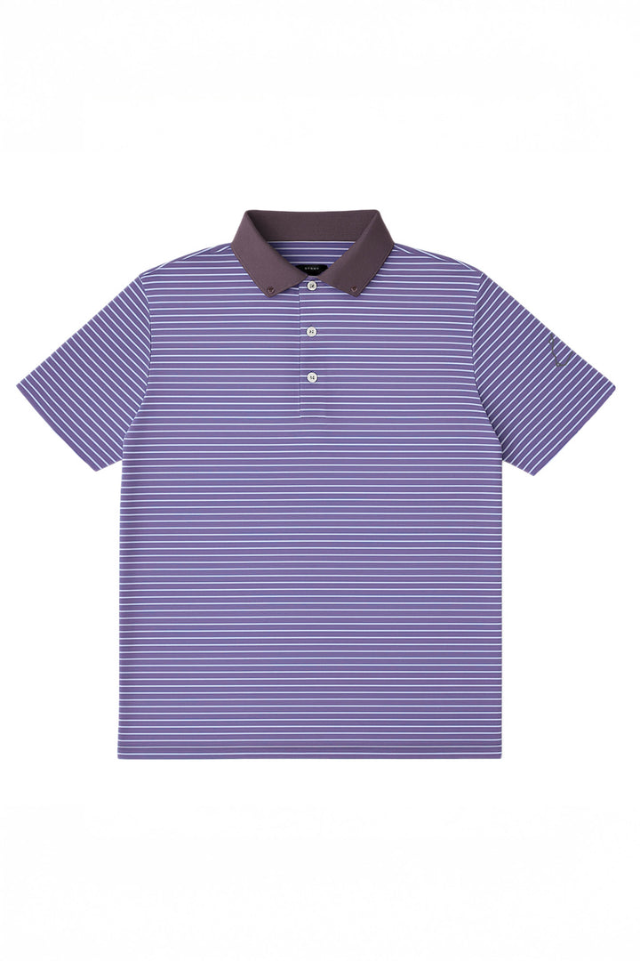 Origin Polo - Purple Fade Stripes