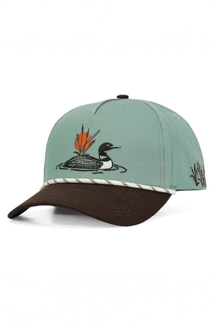 Sunset Loon Rope Snapback