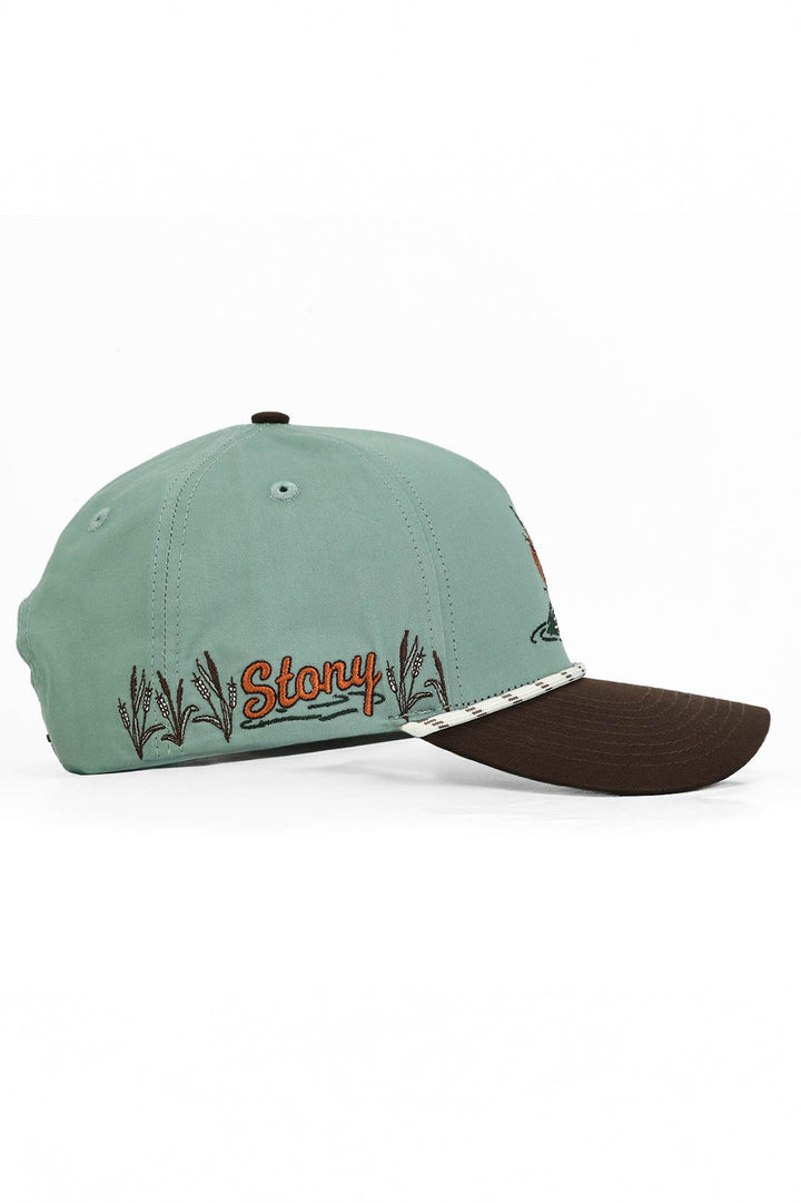 Sunset Loon Rope Snapback